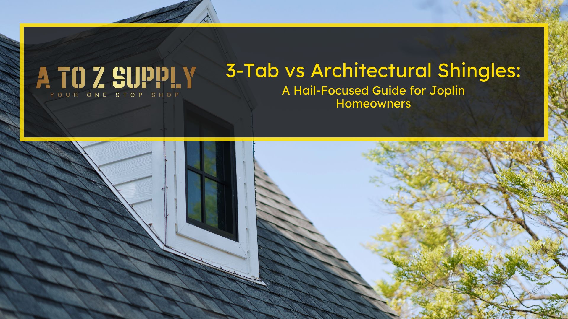 3‑Tab vs Architectural Shingles: A Hail‑Focused Guide for Joplin Homeowners