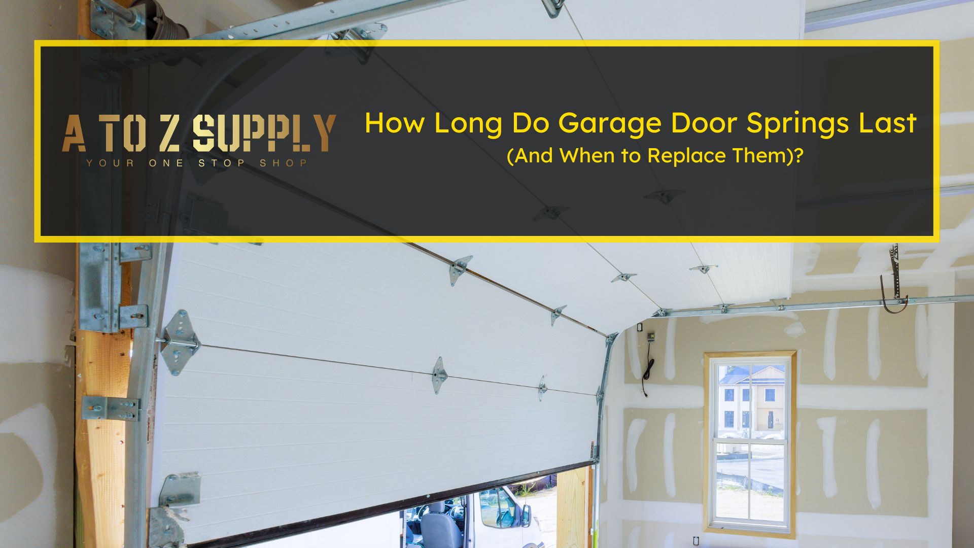 How Long Do Garage Door Springs Last (And When to Replace Them)?